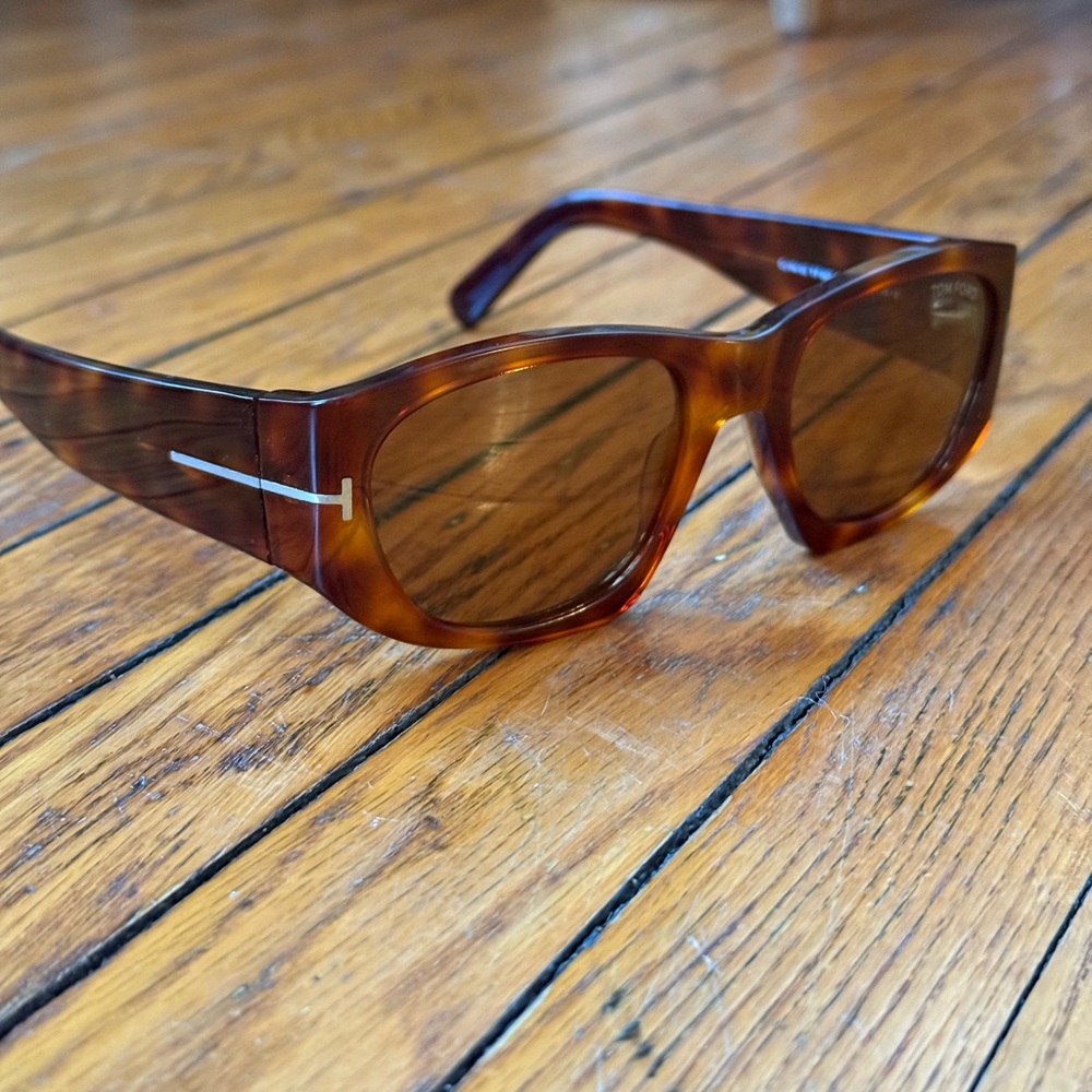 Tom Ford Cyrille Sunglasses - Vintage Havana